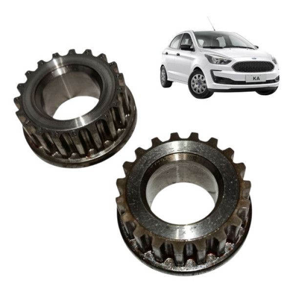 Engrenagem Correira Dentada Motor Ford Ka 1.0 3cc 2015 /2021
