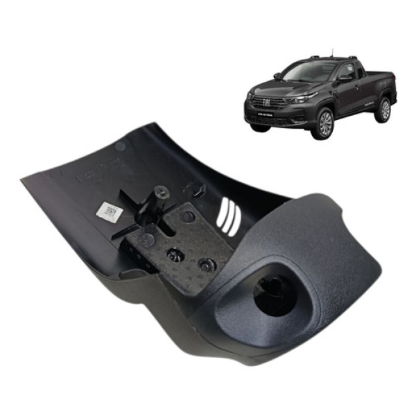 Acabamento Coluna Direção Fiat Strada 2021 2022 2023 2024 Preto