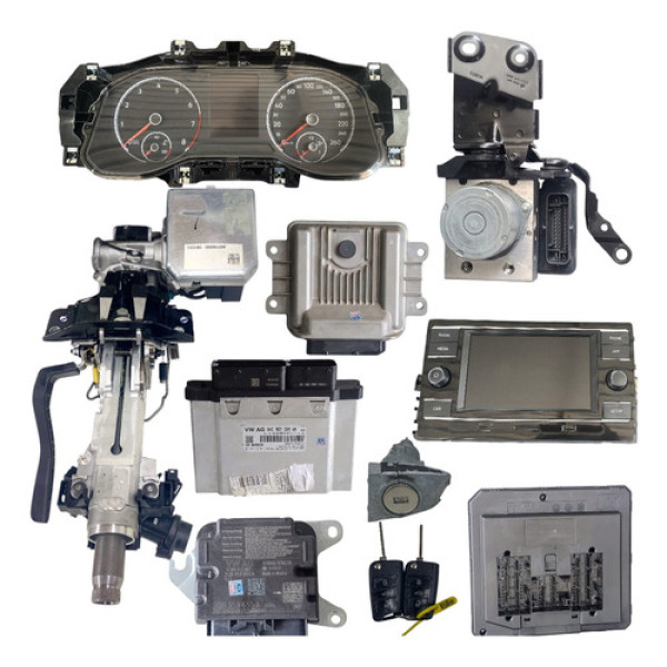 Kit Code Injeção Volkswagem Tcross Sense 1.0 Tsi Aut 2020