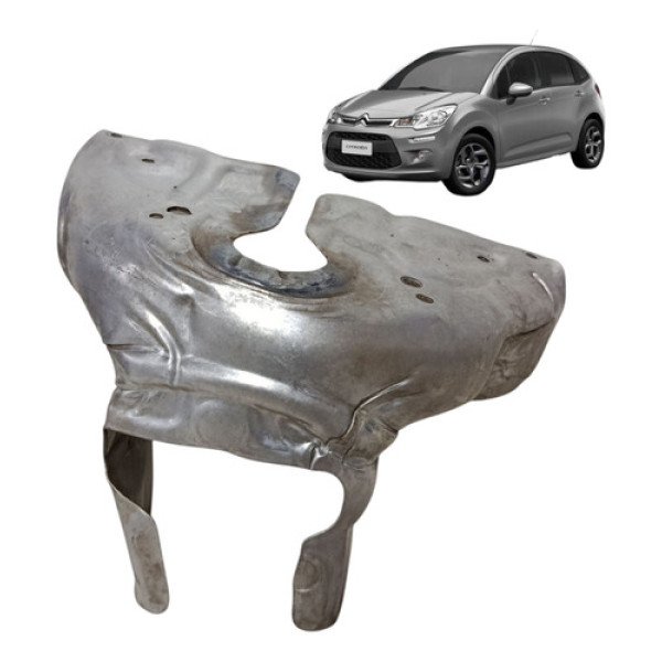 Defletor Coletor Escape Citroen C3 1.5 2013 2014 2015 2016