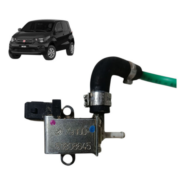 Válvula Solenoide Partida Frio Fiat Mobi 1.0 4cc 2017 / 2020