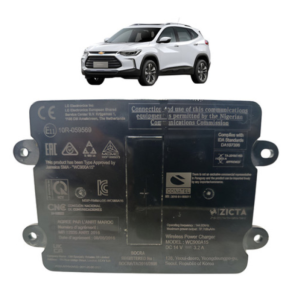 Modulo Carregador Indução Chevrolet Tracker 2022 2023 2024