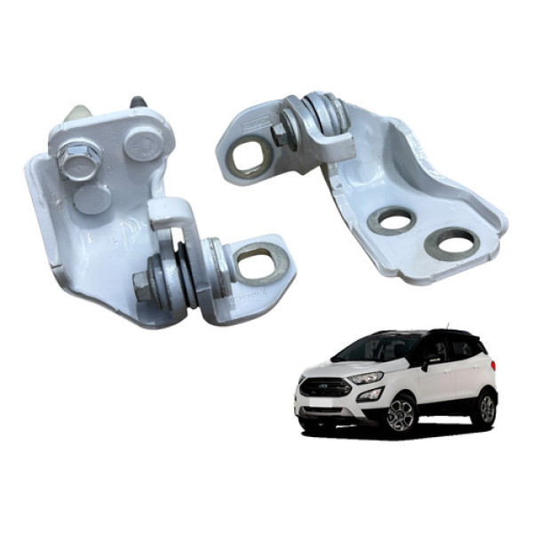 Par Dobradiça Porta Ford Ecosport 2021 Traseira Esquerda