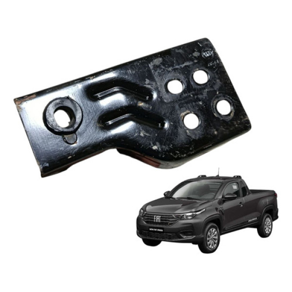 Suporte Inferior Radiador Fiat Strada 2021 A 2025 Esquerdo