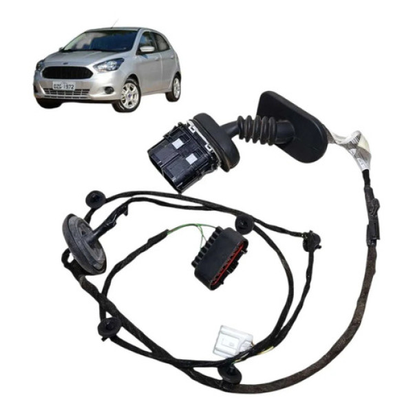 Chicote Porta Ford Ka 2018 2019 2020 2021 Dianteira Esquerda