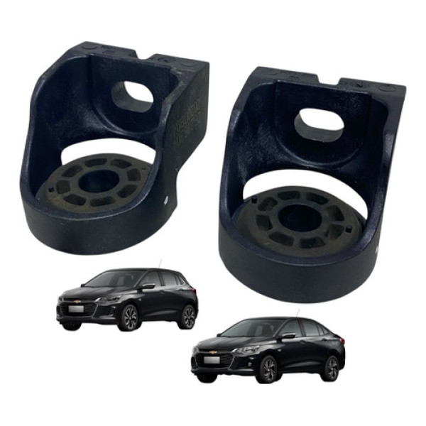 Kit Suporte Coxim Superior Radiador Onix 2020 2021 2022 2024