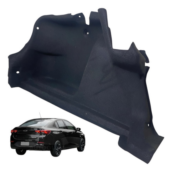 Forro Porta Malas Onix Plus 2021 2022 2023 2024 Esquerdo