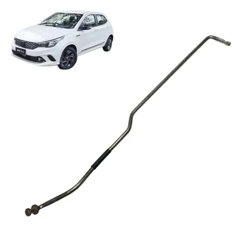 Haste Vareta Capô Fiat Argo Cronos Strada 2017 2018 / 2024 Prata